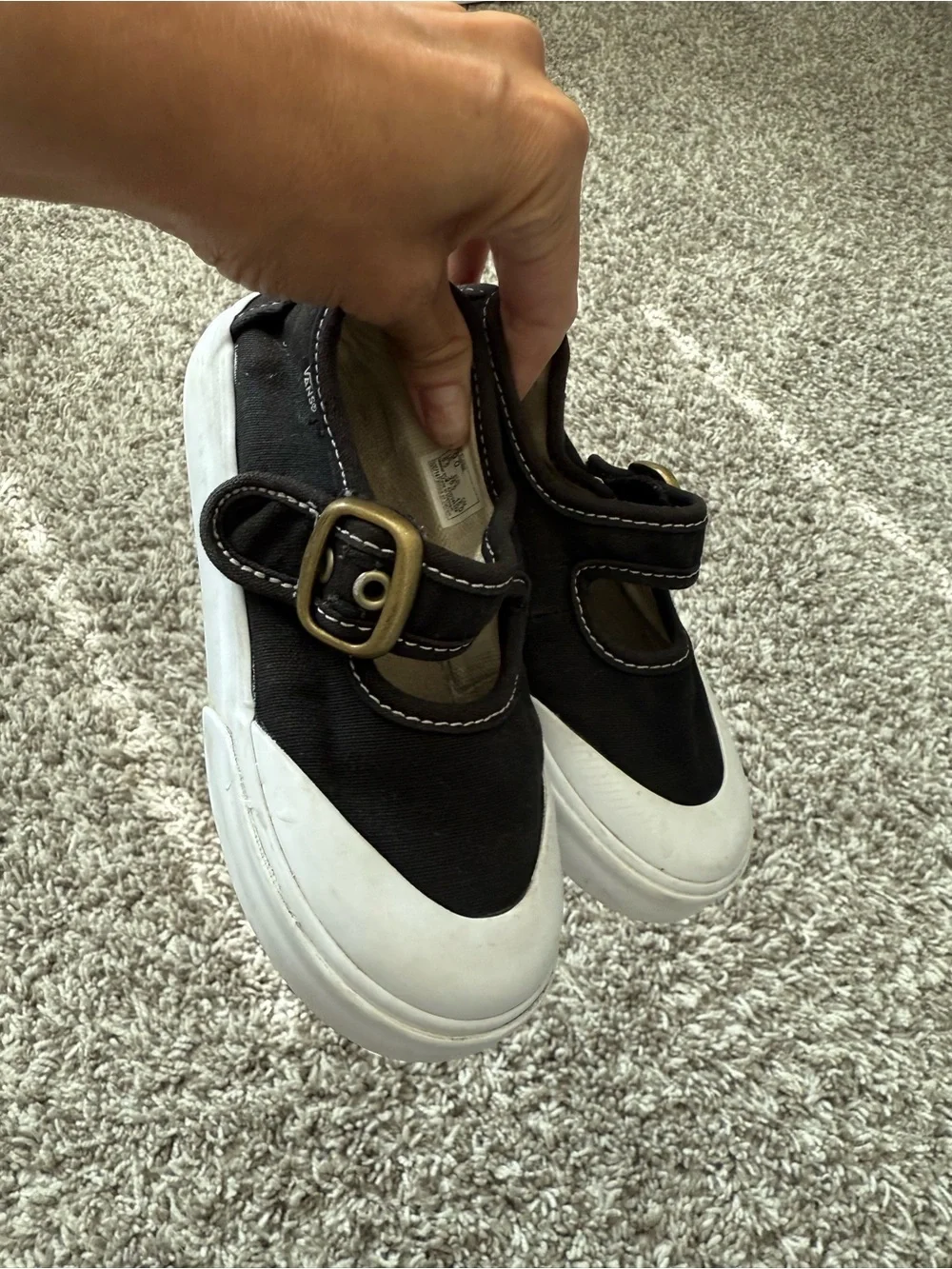 VANS Mary Jane Kids Shoes size 9